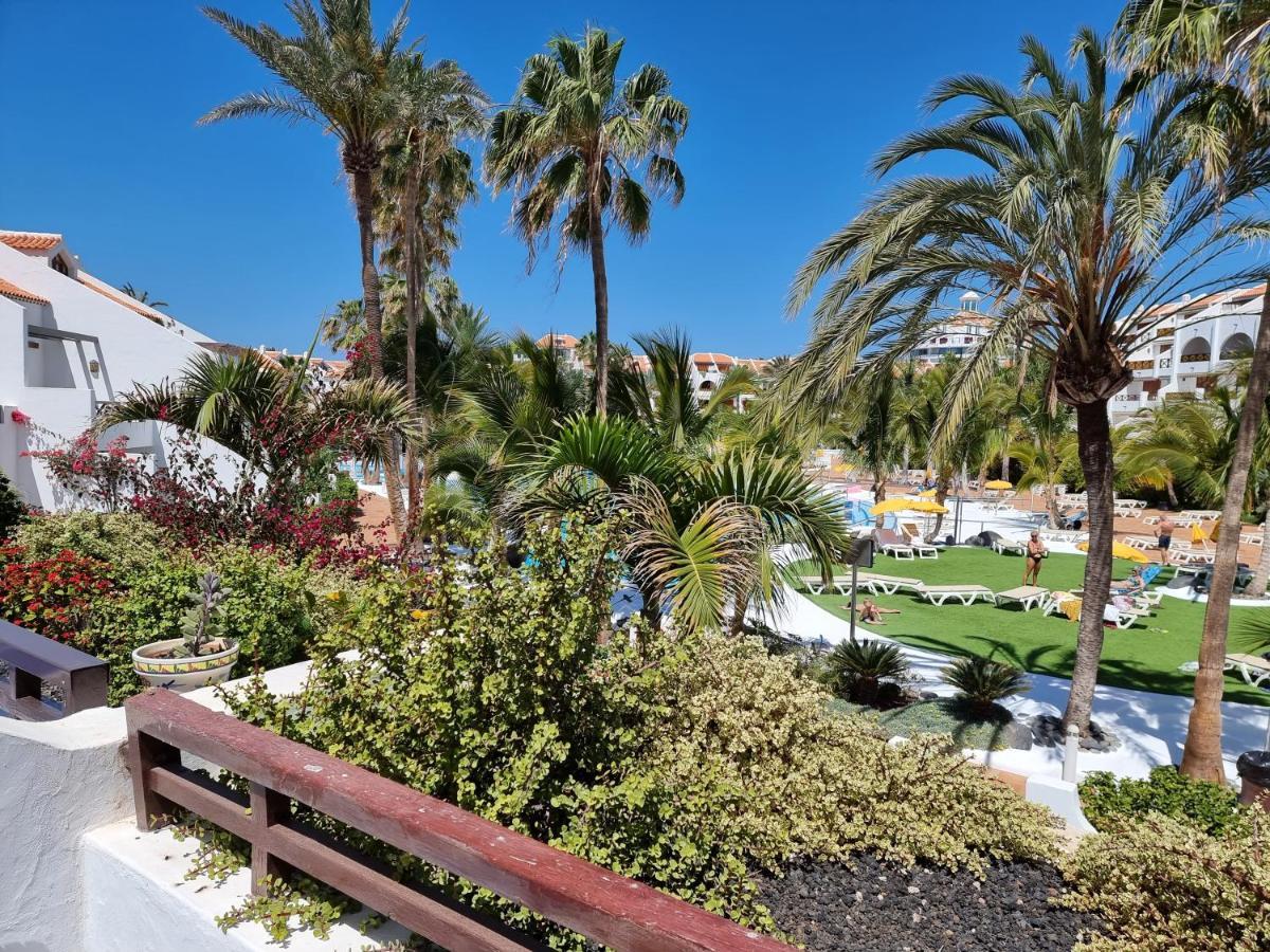 Studio Apartment No 1 Directly On The Beach And Sea, Terrace, Heated Pool, Wifi プラヤ・デ・ラス・アメリカス エクステリア 写真